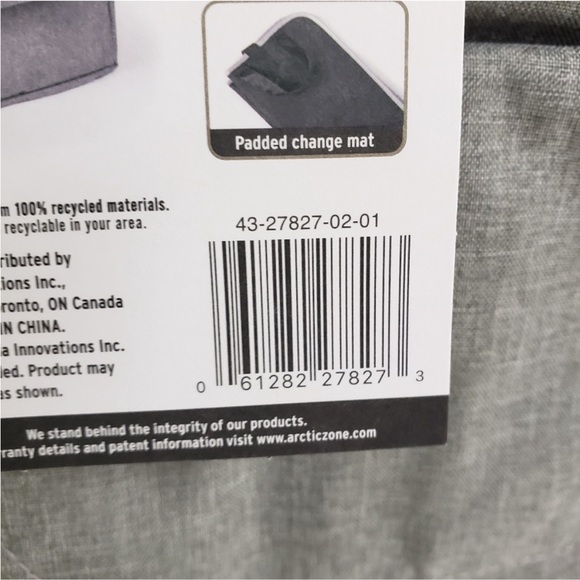 NEW! Fulton Bag Co. Diaper Bag Backpack with Removeable Jumpsack & Changing Pad - Picture 6 of 8